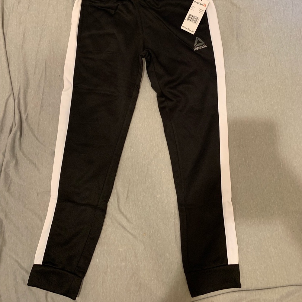 Kids black joggers